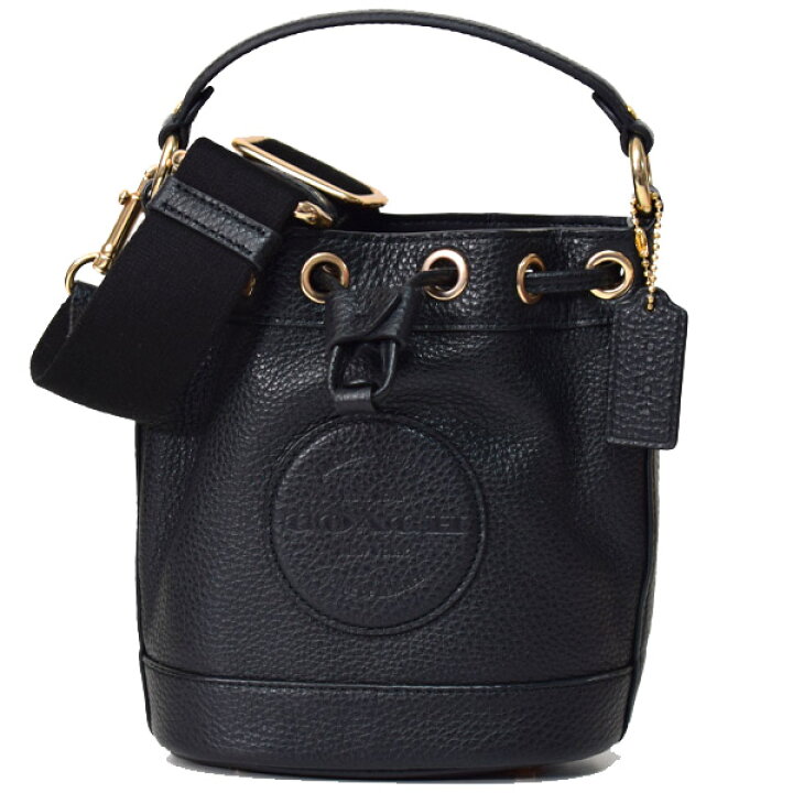 楽天市場】コーチ バッグ COACH ぺブルレザー デンプシー ロゴ パッチ 