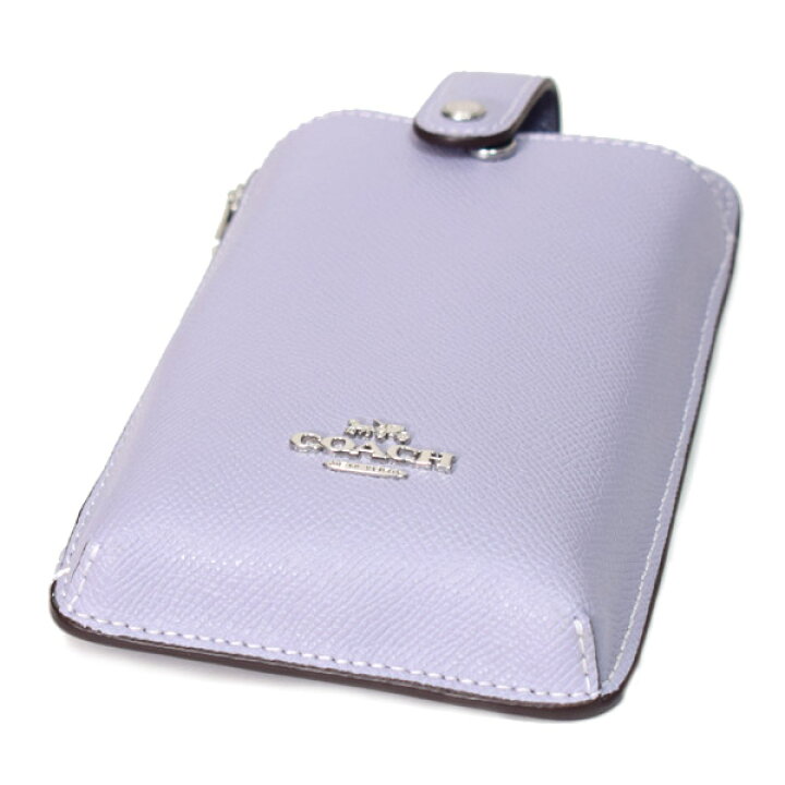 楽天市場】コーチ スマホショルダー COACH クロスグレインレザー 