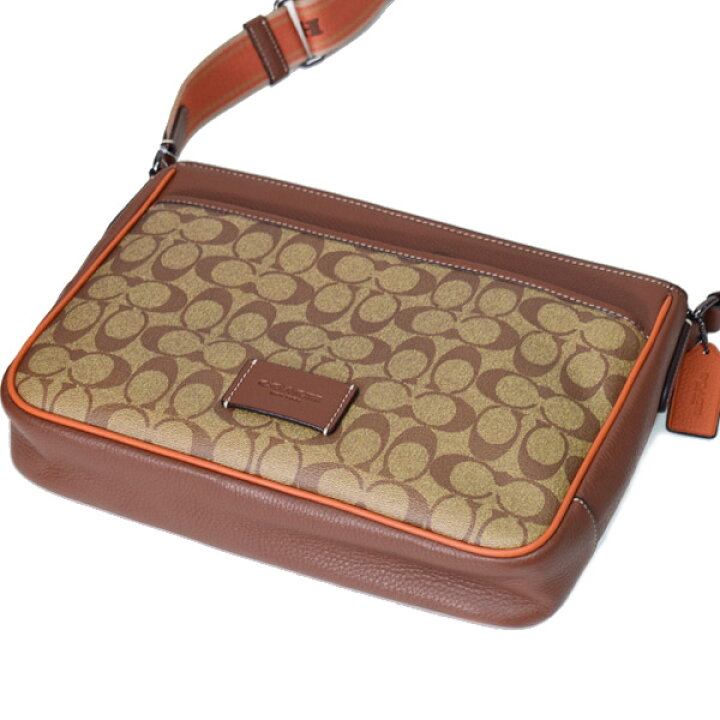 楽天市場】コーチ メンズ バッグ COACH コーティングキャンバス レザー 