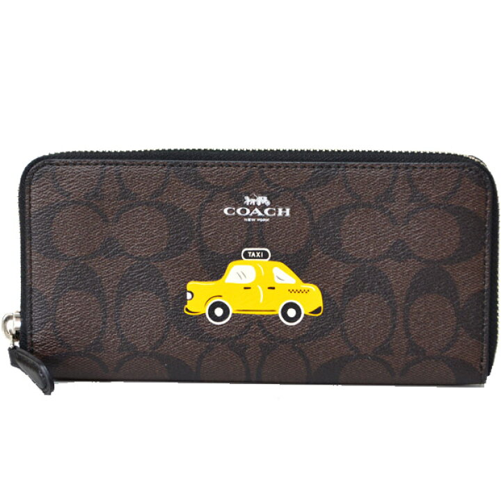 楽天市場】コーチ 長財布 COACH NYC タクシー シグネチャー 