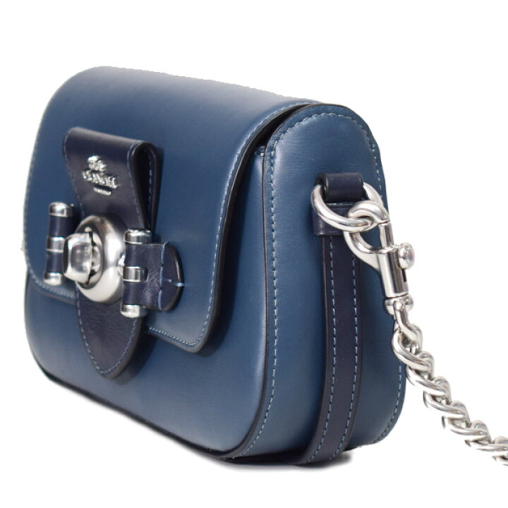 楽天市場】コーチ バッグ COACH レザー ブリー フラップ チェーン 