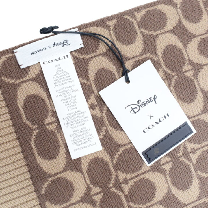 楽天市場】コーチ マフラー COACH ディズニー ミッキー コラボ 