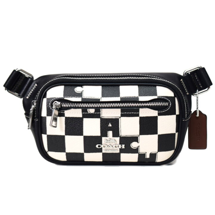 楽天市場】コーチ バッグ COACH PVC レザー チェッカーボード プリント 