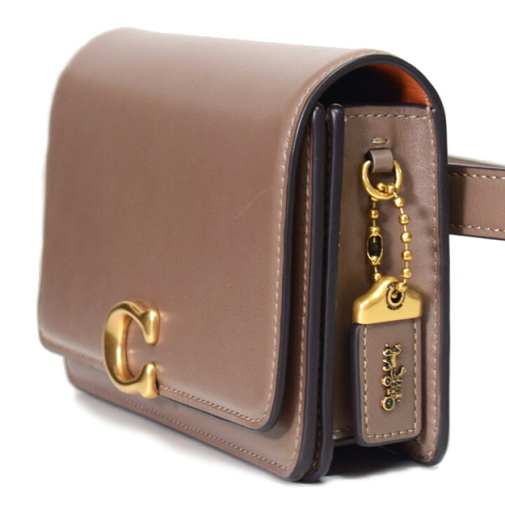 楽天市場】コーチ バッグ COACH レザー バンディット フラップ ベルト 