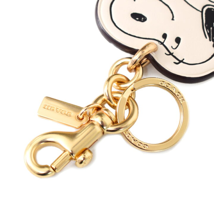 楽天市場】コーチ キーホルダー スヌーピー COACH ピーナッツ コラボ 