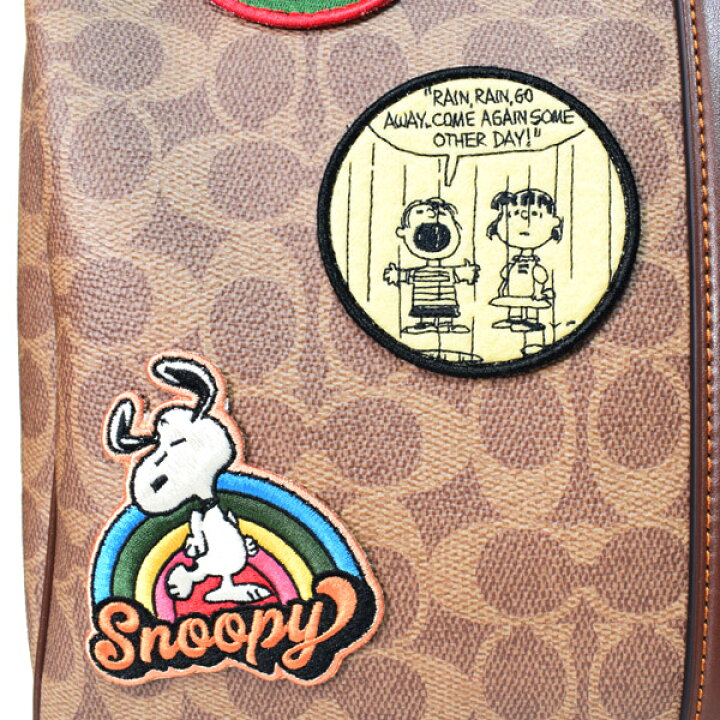 楽天市場】コーチ バッグ スヌーピー COACH ピーナッツ コラボ 