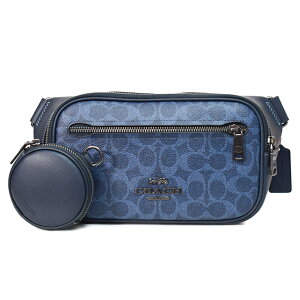 COACH ショルダーバッグ 2way ダークブルー コーチ(COACH 