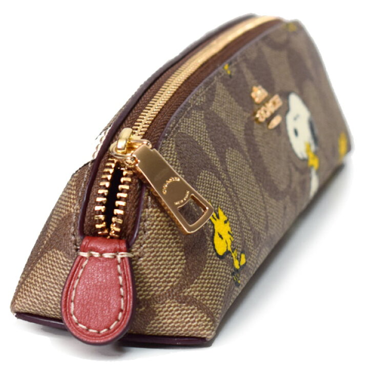 楽天市場】コーチ ペンケース スヌーピー COACH ピーナッツ コラボ 
