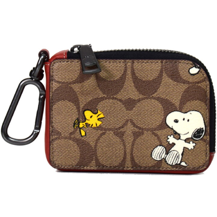 楽天市場】コーチ コインケース スヌーピー COACH シグネチャー 