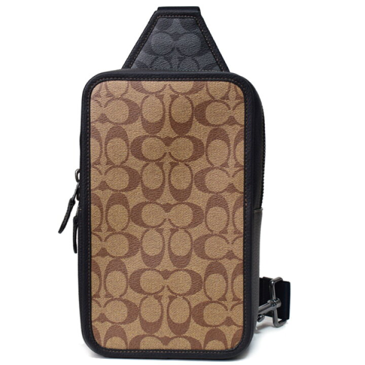 楽天市場】コーチ バッグ COACH メンズ コーティングキャンバス レザー 