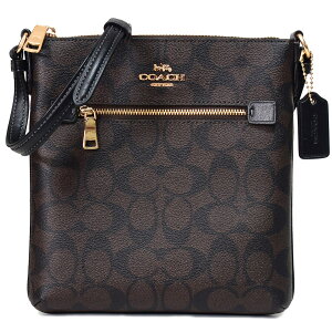 �R�[�` �o�b�O COACH �R�[�e�B���O�L�����o�X ���U�[ �V�O�l�`���[ �~�j ���[���� �t�@�C�� �o�b�O �N���X�{�f�B �΂߂��� �V�����_�[�o�b�O �u���E��×�u���b�N CF340�y�V�i �������� ���K ��