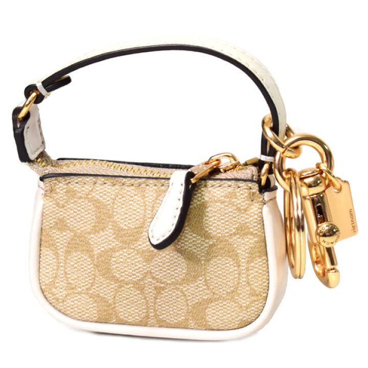 楽天市場】コーチ キーホルダー COACH コーティングキャンバス カーフ  