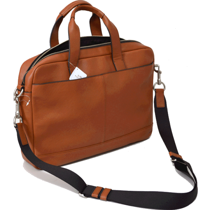 COACH　ビジネスバッグ　レザー 楽天市場】コーチ メンズ バッグ COACH レザー ジップ コミューター