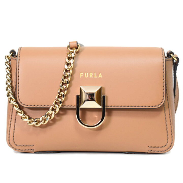 楽天市場】フルラ バッグ FURLA レザー キルケ ミニ ロゴ フラップ 