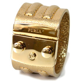 フルラ バングル FURLA メタル メタリックレザーアクセサリー ブレスレット バングル メタリックゴールド 791401【ブランド 新品 送料無料 誕生日 記念日 お祝い プレゼント 正規 人気 レディース 安心 保証 包装 即日発送 代引無料 】