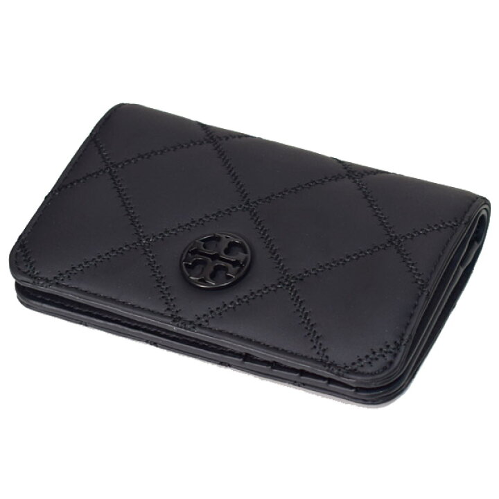 楽天市場】トリーバーチ 財布 TORY BURCH レザー キルティング マット 