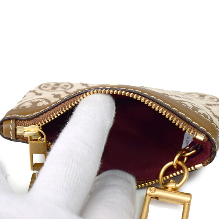 楽天市場】トリーバーチ コインケース TORY BURCH キャンバス レザー 