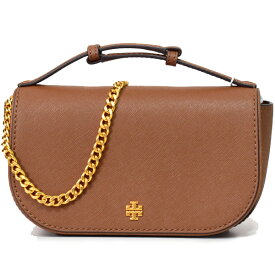 トリーバーチ バッグ TORY BURCH レザー エマーソン トップ ハンドル 2way チェーン ショルダー クロスボディ 斜めがけ ハンドバッグ ムース 134841【ブランド 新品 送料無料 正規 人気 安心 保証 10倍 OUTLET 即日発送 アウトレット 誕生日 ギフト プレゼント】