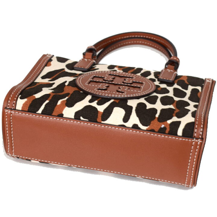 楽天市場】トリーバーチ バッグ TORY BURCH キャンバス レザー エラ 