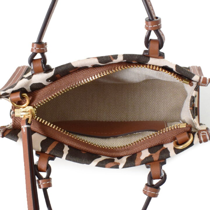 楽天市場】トリーバーチ バッグ TORY BURCH キャンバス レザー エラ 