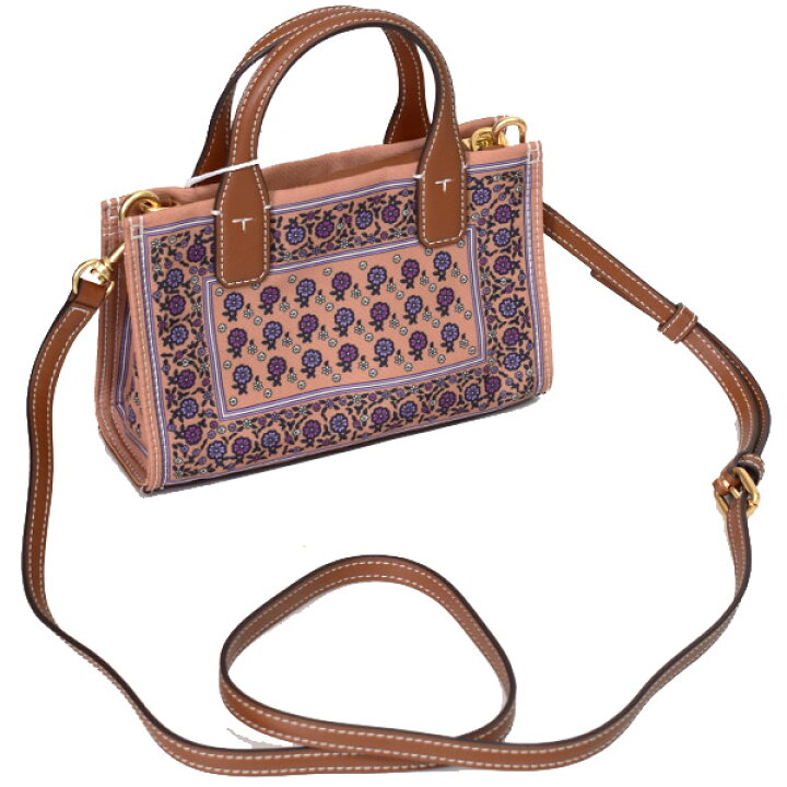 楽天市場】トリーバーチ バッグ TORY BURCH レザー エラ 花柄 ロゴ 