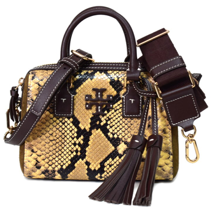 楽天市場】トリーバーチ バッグ TORY BURCH レザー スエード パイソン  