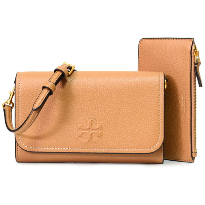 楽天市場】トリーバーチ バッグ TORY BURCH レザー フラップ  