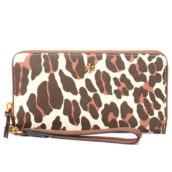 楽天市場】トリーバーチ 長財布 TORY BURCH レザー ヒョウ柄 
