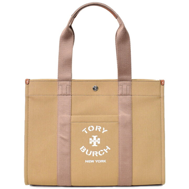 楽天市場】トリーバーチ バッグ TORY BURCH キャンバス レザー ロゴ 
