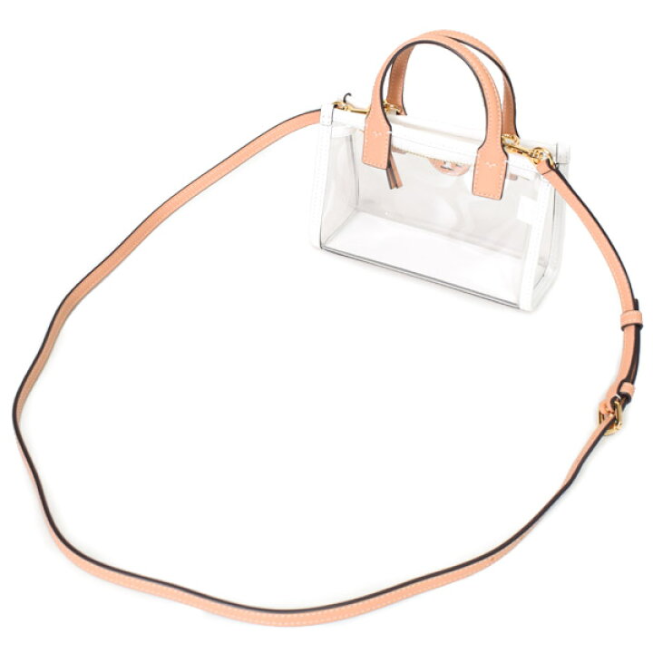 楽天市場】トリーバーチ バッグ TORY BURCH スケルトン PVC レザー  