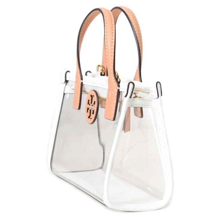 楽天市場】トリーバーチ バッグ TORY BURCH スケルトン PVC レザー 