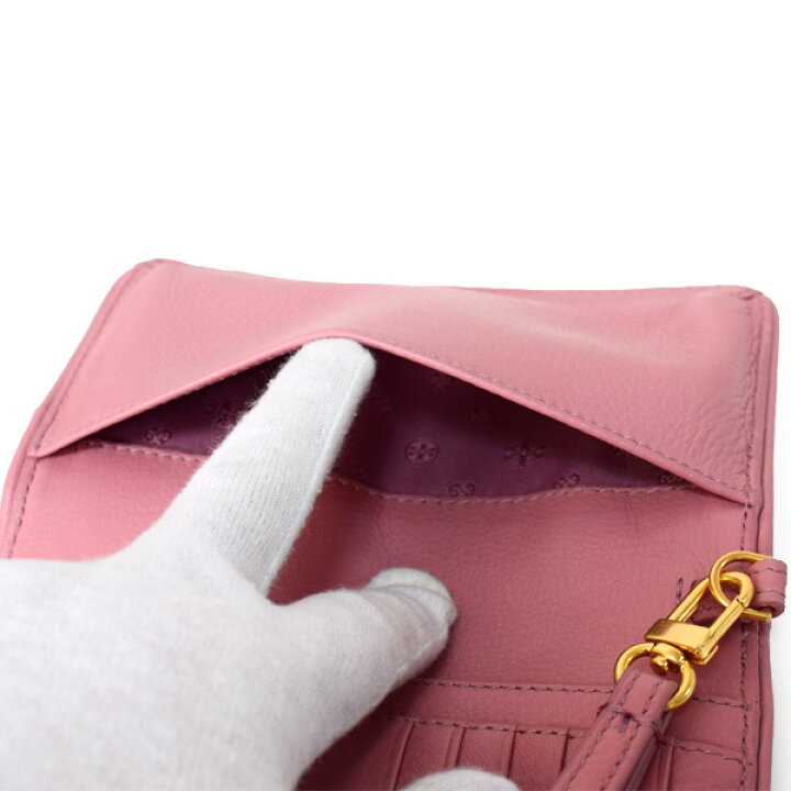 楽天市場】トリーバーチ 財布 TORY BURCH レザー フォン ウォレット 