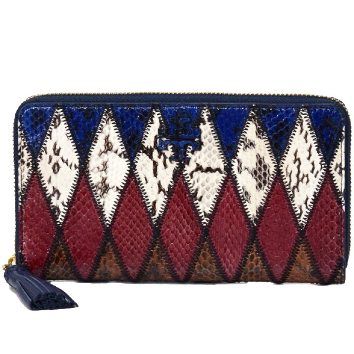 楽天市場】トリーバーチ 長財布 TORY BURCH レザー テイラー パイソン 