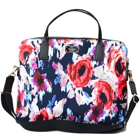 ケイトスペード バッグ katespade ワンダー フローラル 花柄 レザー ナイロン 2WAY ショルダー バッグ マルチ 3617 【ブランド 新品 送料無料 誕生日 プレゼント 正規 安心 保証 ギフト 10倍 OUTLET】