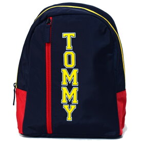 トミーヒルフィガー バッグ TOMMY HILFIGER ナイロン ロゴ ミニ リュックサック バックパック ネイビーマルチ 日本未発売モデル E38AU00421-413【ブランド 新品 送料無料 誕生日 正規 人気 安心 保証 ギフト 10倍 OUTLET 包装 即日発送 代引無料 】