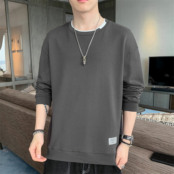 楽天市場 長袖tシャツ ロンt メンズ ダブルネック 重ね着デザイン 春 秋冬 フェイクレイヤード クールネック Tシャツ メンズ ナチュラル Uネック 長袖 Tシャツ カットソー カジュアル ファーステップ 楽天市場 長袖tシャツ ロンt メンズ ダブルネック 重ね着デザイン 春 秋冬 フェイクレイヤード クールネック Tシャツ メンズ ナチュラル Uネック 長袖 Tシャツ カットソー カジュアル ファーステップ