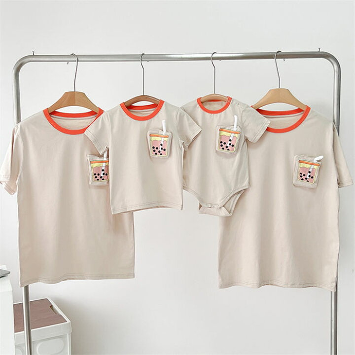楽天市場 親子 ペアルック 親子 ペアtシャツ 赤ちゃん 親子お揃い 親子tシャツ ロンパース ベビー 親子ペア 夏 男の子 女の子 半袖 子供服 カバーオール キッズ パパ ママ 兄弟 姉妹 家族 出産祝い プレゼント 誕生日 家族写真 メンズtシャツ ファーステップ