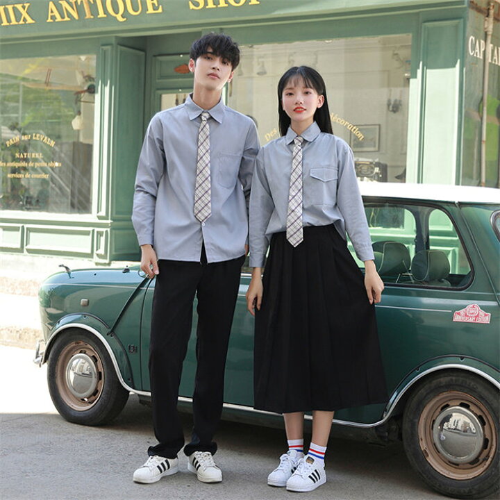 楽天市場 制服3点セット スクール 男女高校制服 シャツ 学生服女の子スーツ 男の子シャツ コスプレ カップルペア 学生服女の子スーツ 高品質 男の子スーツ 高校生制服 卒業式 入学式 発表会 コスプレ制服 Jk制服 秋冬学生服 制服 コスプレ衣装 コスプレ 上下セット
