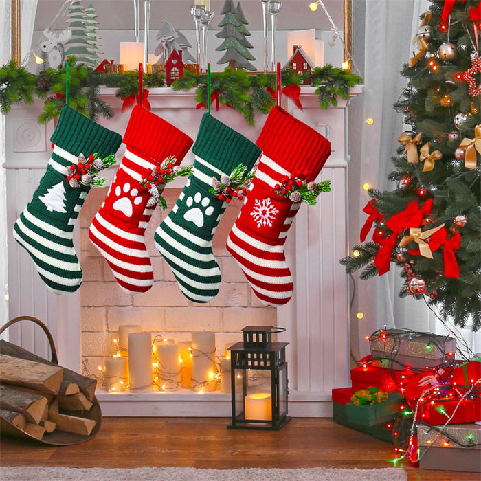 楽天市場】【1枚入】クリスマス 靴下 クリスマスソックス 飾り くつ下