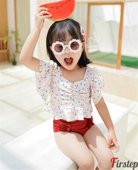 楽天市場】キッズ水着 女の子 2点セット 子供 水着 セパレート ベビー水着 トップス ハーフパンツ フリル 花柄 子供用 女児 可愛い 水着セパレート スイムウェア 温泉 海辺 旅行 お風呂 体型カバー ファッション 紫外線対策 リゾート こども 子ども水着 90 100 110 120 ... 楽天市場】キッズ水着 女の子 2点セット 子供 水着 セパレート ベビー水着 トップス ハーフパンツ フリル 花柄 子供用 女児 可愛い 水着セパレート スイムウェア 温泉 海辺 旅行 お風呂 体型カバー ファッション 紫外線対策 リゾート こども 子ども水着 90 100 110 120 ...