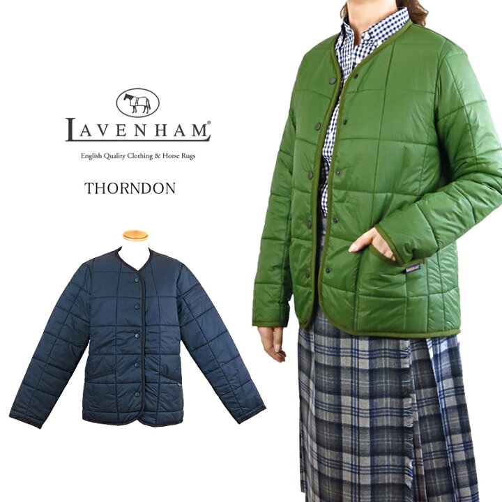 楽天市場 バレンタインギフトお届けします Sale Lavenham ラベンハム Thorndon ソーンドン キルティング ノーカラー ジャケット コート ラヴェンハム レディース セール ｆｉｒｓｔ ｌｉｎｅ