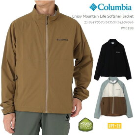 [2024春夏新作] コロンビア ジャケット アウター マウンテンパーカー COLUMBIA PM0198 Enjoy Mountain Life Softshell Jacket エンジョイマウンテンライフ ソフトシェルジャケット
