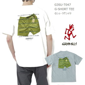 [20%OFF!] [2023春夏新作] グラミチ tシャツ GRAMICCI G3SU-T047 G-SHORT TEE GショーツTシャツ オーガニックコットン100% ポケットT キャンプ キャンプウェア ギフト プレゼント