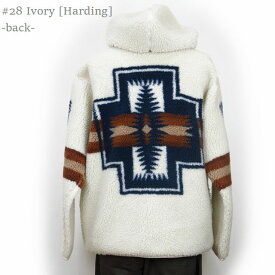 [20%OFF] [2023秋冬新作] PENDLETON ペンドルトン 3475-3015 Boa Zip Hoodie ボア ジップ フーディ パーカ フリース ジャケット ジャンパー Harding柄 ハーディング キャンプ キャンプウエア