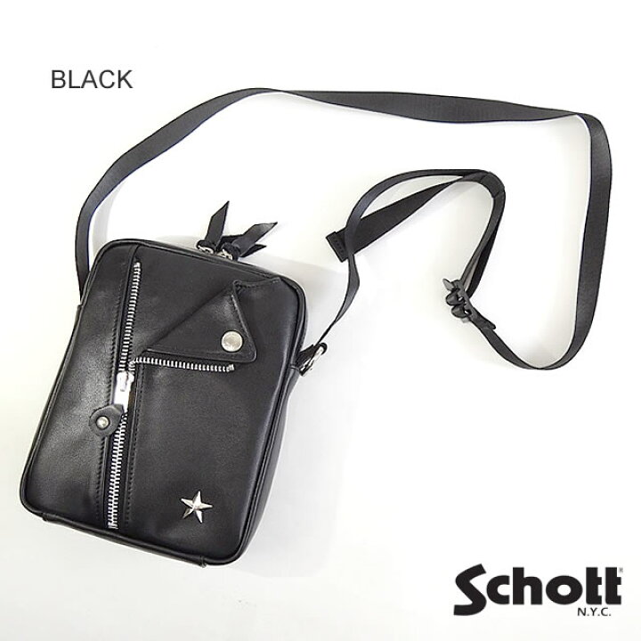 楽天市場】[2022春夏新作] ショット レザー バッグ Schott 3129109 