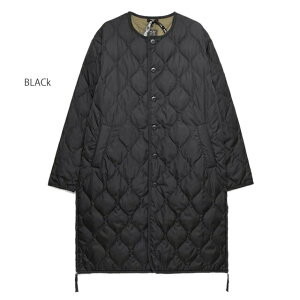 10��OFF�@TAION �^�C�I�� �C���i�[�_�E�� �W���P�b�g �R�[�g TAION-104BML-1LONG �~���^���[ �N���[�l�b�N �_�E���R�[�g MILITARY CREW NECK DOWN COAT