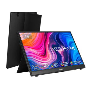 ASUS ���o�C�����j�^�[ ProArt PA148CTV 14�C���`/3�N�Ԗ��P�_�����ۏ�/10�_�^�b�`�p�l��/IPS/�t��HD 1920x1080/USB Type-C/100% sRGB/100% Rec. 709/��E 2/Calman