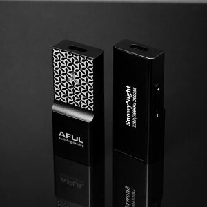 HiFiGo AFUL SnowyNight �|�[�^�u�� USB DAC ����уA���v�A�����قǒႢ�c�ݗ���������f���A�� CS43198 DAC �`�b�v �A���v (Lightninng)