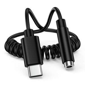 ChrisPow USB Type-C 3.5mm �R�C���^ 20~45cm 3�� 4�� �I�[�f�B�I �ϊ��A�_�v�^�[ �y�n�C���]�Ή� DAC���� �}�C�N ���ʒ����z �C���z���W���b�N �C���z�� �w�b�h�z�� �w�b�h�Z�b�g iPhone