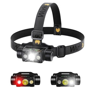 WurkkosHD50Led�w�b�h���C�g�[�d�����P�x4000���[����293���[�g����&�ԃt���b�h&�X�|�b�g���C�g�p�x�����\IP67�h�������e�[���J�o�[���^���y�ʓo�R�L�����v�U���A�E�g�h�A�ЊQ��Ɩ�ނ��c